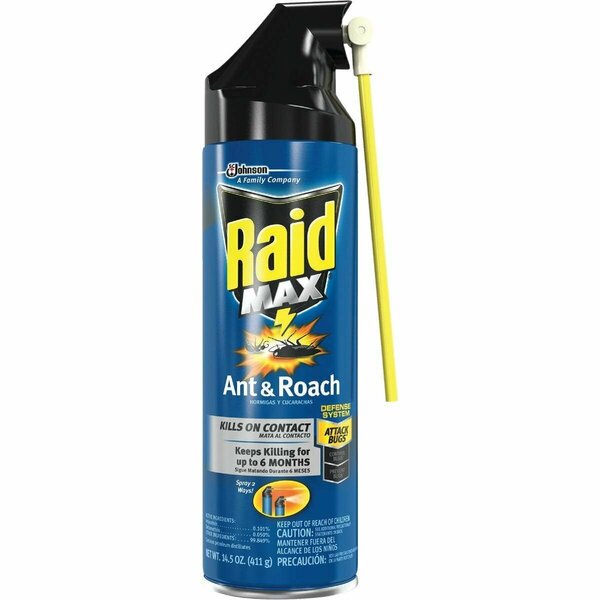 Raid Max 14.5 Oz. Aerosol Spray Ant & Roach Killer 70261